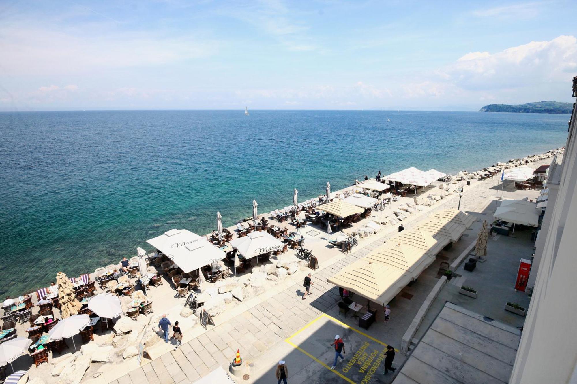 Piran Punta Beachfront Apartment Exclusive Kültér fotó