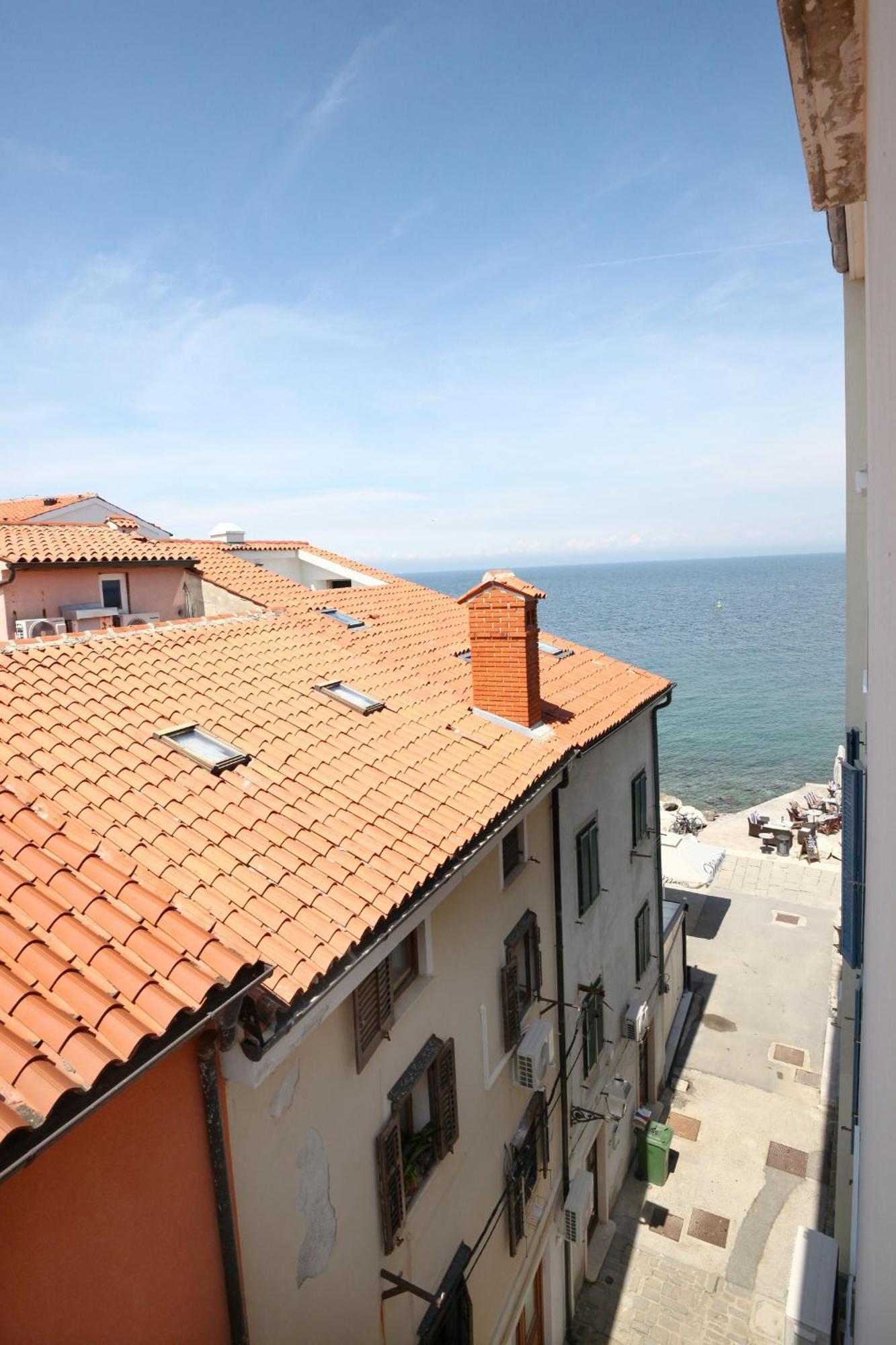 Piran Punta Beachfront Apartment Exclusive Kültér fotó